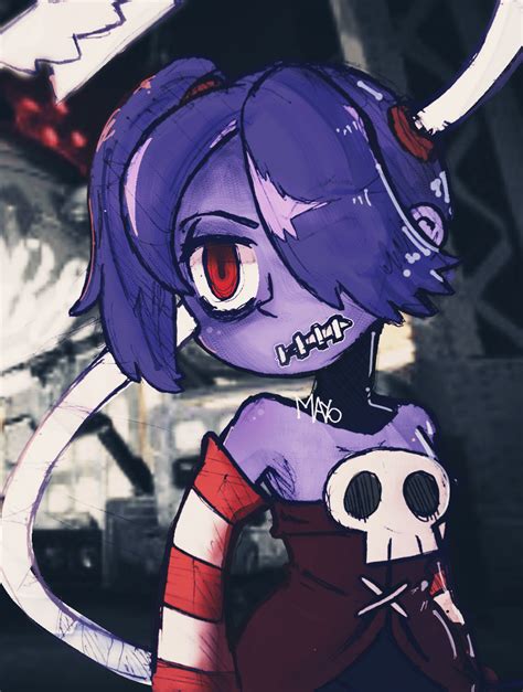 squigly fanart|Skullgirls Squigly fanart by Rolleta (Me) : r/Skullgirls .